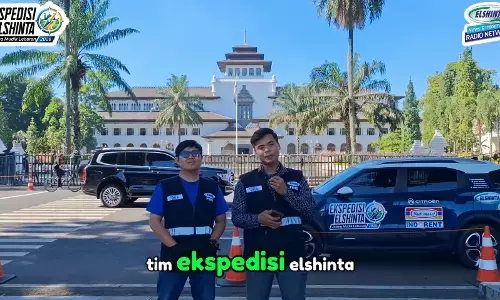 Ekspedisi Elsinta Tiba di Bandung Usai Telusuri Jalur Selatan