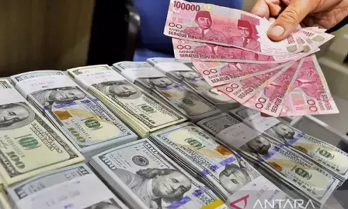 Rupiah di penutupan perdagangan Senin melemah ke Rp16.997 per dolar AS