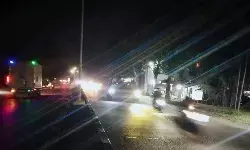 Pemudik motor mulai padati Pantura Karawang