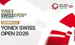 Hasil final Swiss Open 2026 badminton, timnas gagal juara