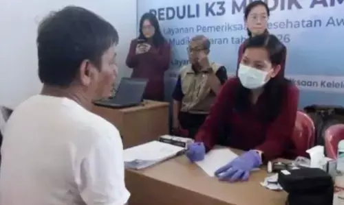 Sopir bus bawa pemudik di Pulo Gebang dipastikan lolos tes kesehatan