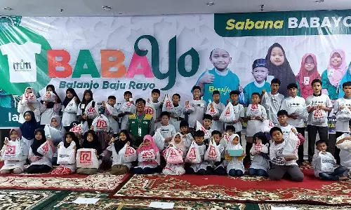 Lazis MUM Padang gelar `Babayo XI` bersama 500 yatim dan dhuafa