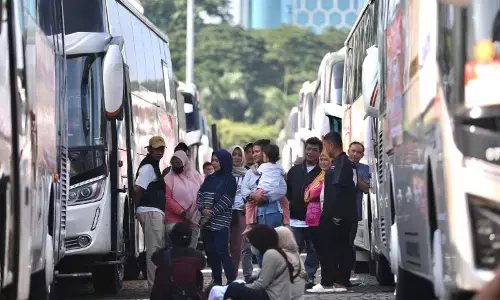 Mudik Gratis Teman Disabilitas di Jakarta berangkatkan 268 pemudik