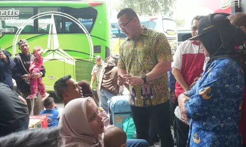 Anggota DPRD DKI Hardiyanto Kenneth sidak terminal Kalideres, pastikan masyarakat mudik dengan nyaman