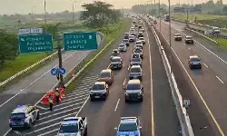 One Way Tol Trans Jawa diberlakukan, kendaraan dari timur dialihkan ke jalur Pantura Brebes