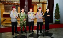 Pesan Kapolri di Safari Ramadhan Riau, tingkatkan silaturahmi dan jaga persatuan