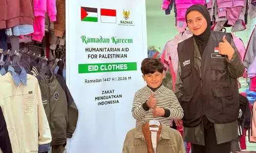 BAZNAS RI distribusikan 3.774 baju lebaran untuk anak-anak Palestina