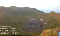 Badan Geologi berharap masyarakat tak masuk radius bahaya Gunung Awu Badan Geologi berharap masyarakat tak masuk radius bahaya Gunung Awu