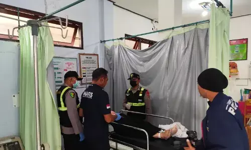 Satu orang pemudik meninggal dunia dalam bus di Gilimanuk