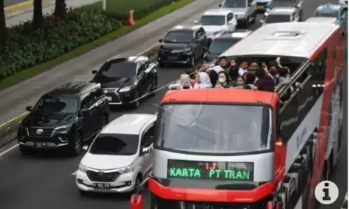 Nikmati Lebaran, Transjakarta siapkan bus atap terbuka
