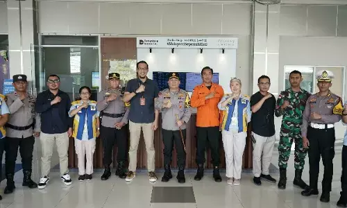 Kapolda Sulut lakukan pengecekan Pos Pengamanan Idul Fitri 1447 H di Kota Manado