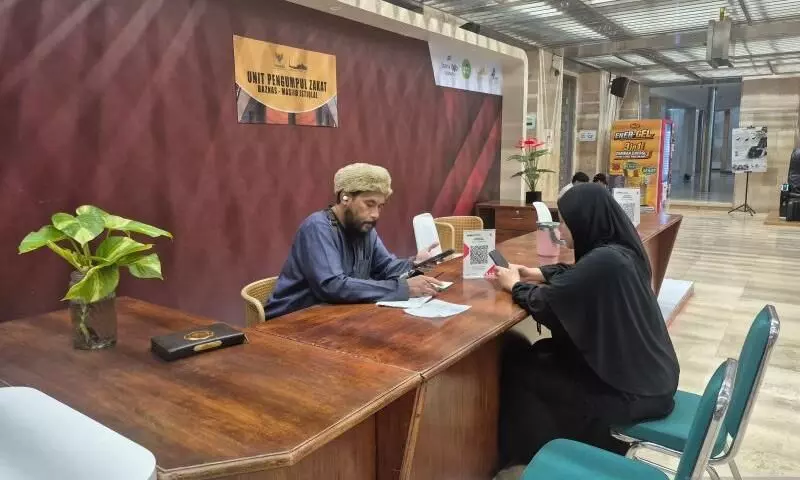 Layanan zakat fitrah di Masjid Istiqlal dibuka hingga pukul 21.00 WIB Layanan zakat fitrah di Masjid Istiqlal dibuka hingga pukul 21.00 WIB