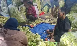 Pedagang kulit ketupat di Palmerah banjir pesanan