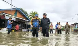 Banjir di sejumlah kecamatan Kabupaten Malinau mulai surut Banjir di sejumlah kecamatan Kabupaten Malinau mulai surut