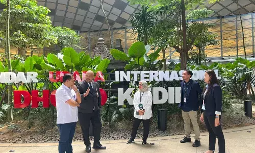 Kemenhub cek kesiapan angkutan lebaran di Bandara Dhoho Kediri Kemenhub cek kesiapan angkutan lebaran di Bandara Dhoho Kediri