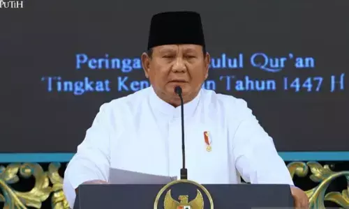 Seskab: Presiden Prabowo malam takbiran di Sumut, lebaran di Aceh