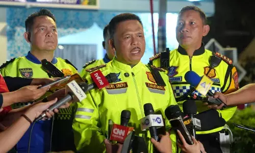 Korlantas Polri resmi hentikan one way nasional di KM 70-KM 414