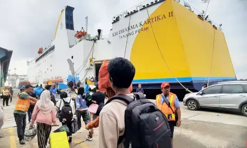 DLU Banjarmasin tuntas antarkan ribuan pemudik ke Surabaya