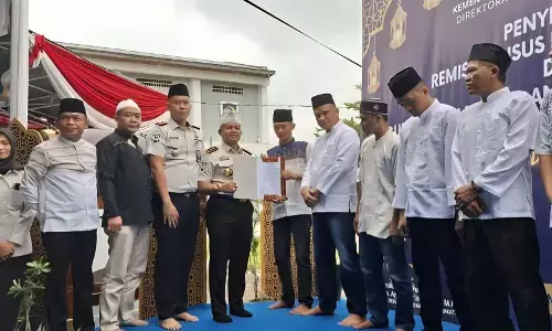 5.072 napi di Lampung terima remisi Lebaran, 52 orang langsung bebas