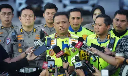 Kakorlantas sebut arus Lalin H Lebaran terkendali