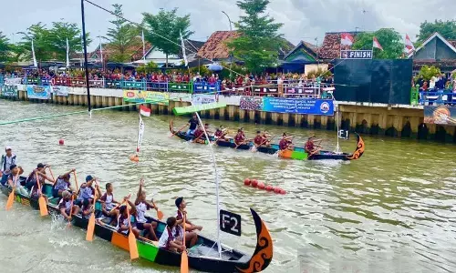 Pemkab: Lomba dayung Klidang Lor berpotensi jadi agenda nasional
