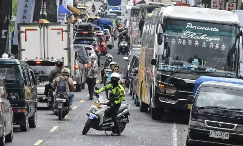 Polri: Manfaatkan WFA untuk antisipasi lonjakan arus balik Lebaran Polri: Manfaatkan WFA untuk antisipasi lonjakan arus balik Lebaran