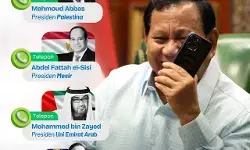 Prabowo telepon Presiden Palestina sampaikan ucapan Idulfitri, Seskab: Silaturahmi jadi doa
