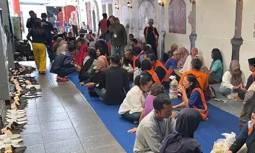 Waktu besuk lebaran Rutan Salatiga berlangsung haru