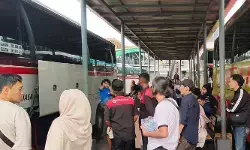 7.000 orang berangkat dari Leuwipanjang di puncak arus balik 2026 7.000 orang berangkat dari Leuwipanjang di puncak arus balik 2026