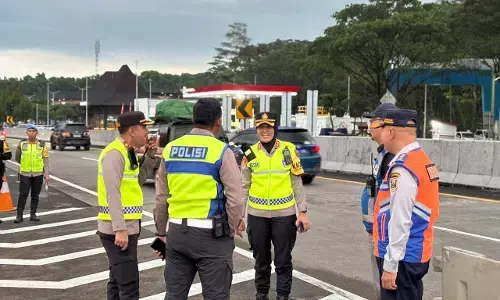 Polres Semarang lakukan kanalisasi rekayasa kepadatan arus balik Lebaran
