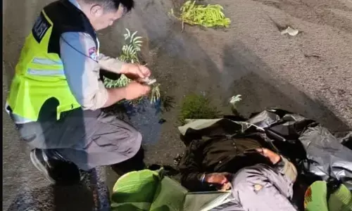Polisi dalami penyebab kecelakaan sebabkan dua orang tewas di Jakut
