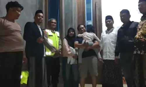 Polisi sigap evakuasi pemudik tersesat di hutan Pemalang