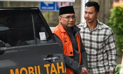 KPK umumkan hasil pemeriksaan kesehatan Yaqut yakni mengidap GERD akut