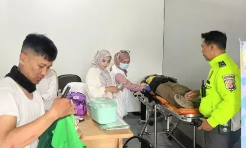 Polisi fungsikan Pos Gadog untuk tangani korban laka jalur Puncak