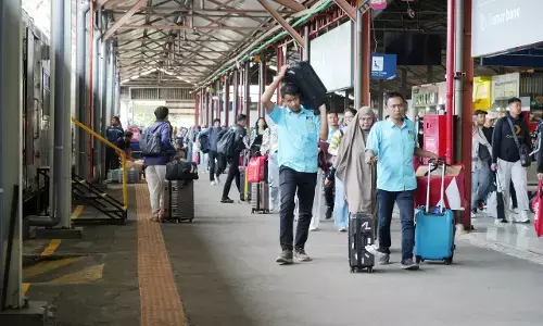 Dua hari arus balik, 140 ribu penumpang gunakan KA di Daop 4 Semarang