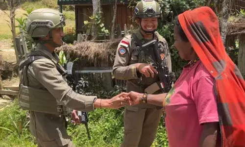 Polri mengedepankan patroli dialogis jaga kamtibmas di Ilaga Puncak