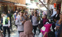 Polres Langkat ikuti zoom meeting Kapolri dari Pos Pam Bahorok