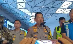 Kapolri pastikan pengendalian lalu lintas arus balik berjalan optimal