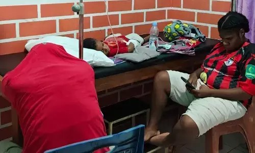 Selama libur lebaran, Puskesmas Sentani layani ratusan pasien sakit demam dan batuk pilek