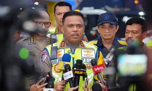 Kakorlantas: Volume kendaraan saat puncak arus balik capai 250 ribu