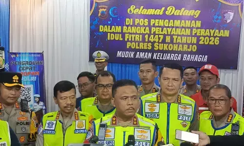 One Way lokal KM 414 Tol Kalikangkung - KM 263 Tol Pejagan ditutup, arus lalin landai