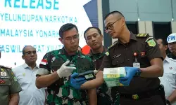 Prajurit Kostrad gagalkan penyelundupan 55 kg sabu ke Indonesia