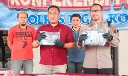 Sepekan pengungkapan narkoba: Polres Tegal Kota amankan 6 tersangka dan ratusan obat berbahaya Sepekan pengungkapan narkoba: Polres Tegal Kota amankan 6 tersangka dan ratusan obat berbahaya