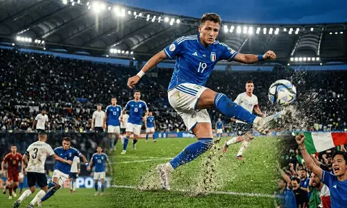 Mateo Retegui striker baru Italia yang disoroti Mateo Retegui striker baru Italia yang disoroti
