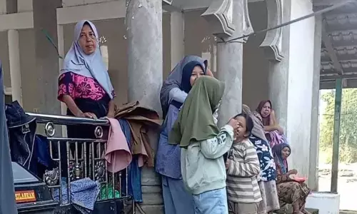 43 keluarga korban bencana Gampong Geunteng Pidie Jaya masuk huntara