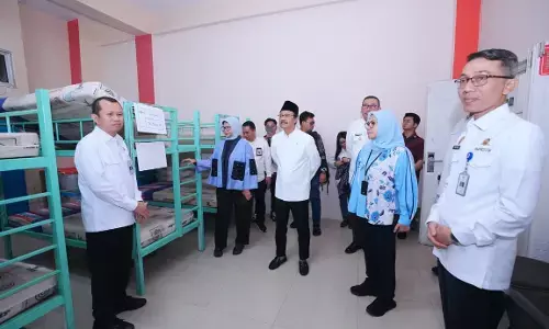 Mensos Gus Ipul tinjau calon lokasi Sekolah Rakyat rintisan di STIP Jakarta