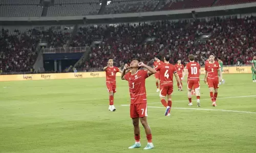 Indonesia menggila! Unggul 2-0 atas Saint Kitts, Beckham Putra cetak Brace di GBK