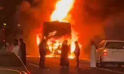 Bus terbakar di Madinah: 24 jemaah Indonesia selamat, barang bawaan hangus