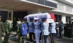 Jenazah mantan Menhan Juwono Sudarsono disemayamkan di Gedung Kemhan