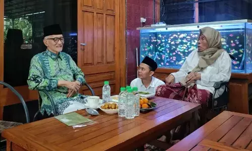 Rais Aam PBNU silaturahmi ke kediaman KH Nurul Huda Djazuli, Gus Ipul angkat bicara